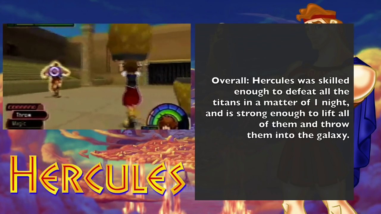 KRATOS vs DISNEY HERCULES! Cartoon Fight Club Episode 91