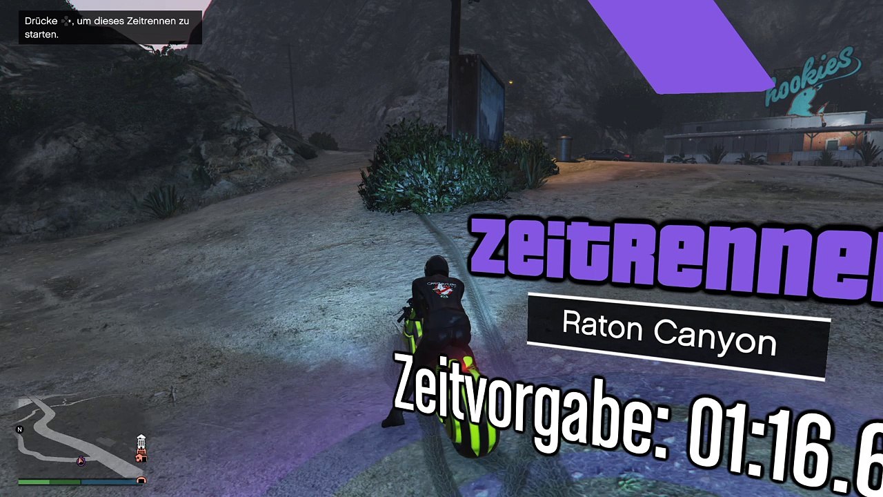 GTA 5 Online - Time Trial - Raton Canyon