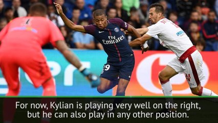 Mbappe is an adaptable attacker - Emery
