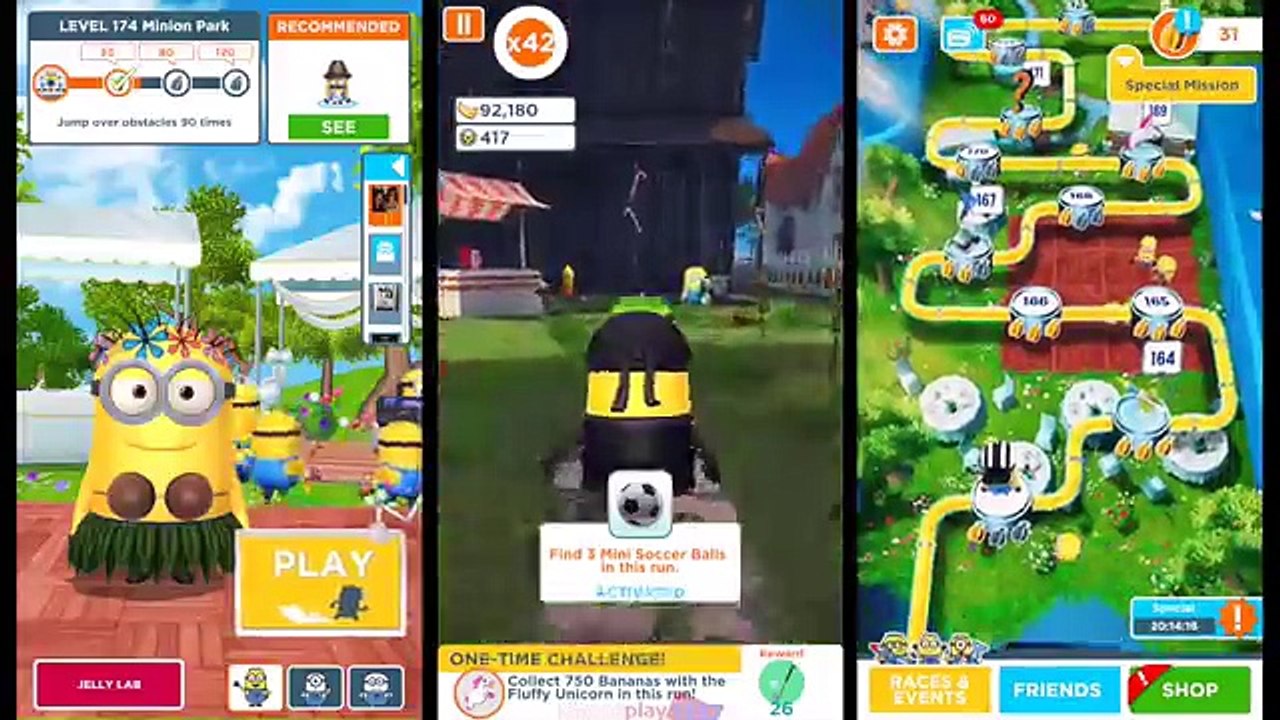 Despicable Me: Minion Rush DANCER vs NINJA vs REFEREE