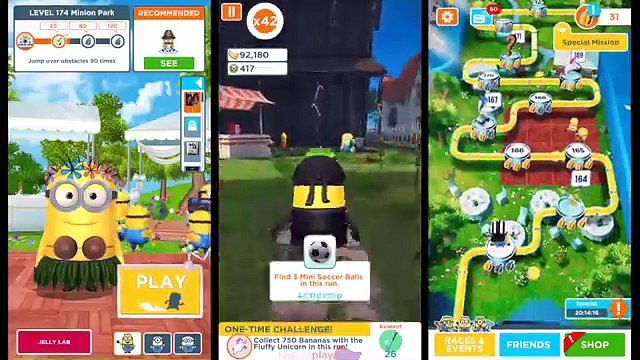 Despicable Me: Minion Rush DANCER vs NINJA vs REFEREE