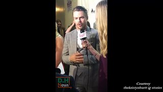 Derek Hough at the 'JustDance' LA opening event - Oct 11, 2017 [video]