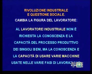 Download Video: Storia moderna - Lez 22 - Rivoluzione industriale e questione sociale