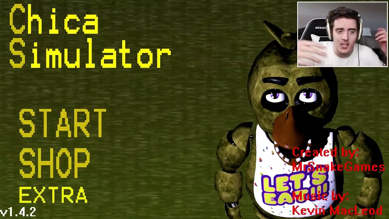 Playing Fnaf As Chica Chica Simulator Video Dailymotion - denis fnaf roblox rp