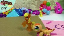Ice Cream Sundae Table DIY Webkinz Littlest Pet Shop LPS My Little Pony Craft