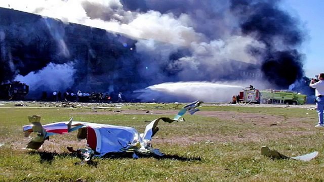 Was President Trump lying about bombs being used also to bring down the twin towers?