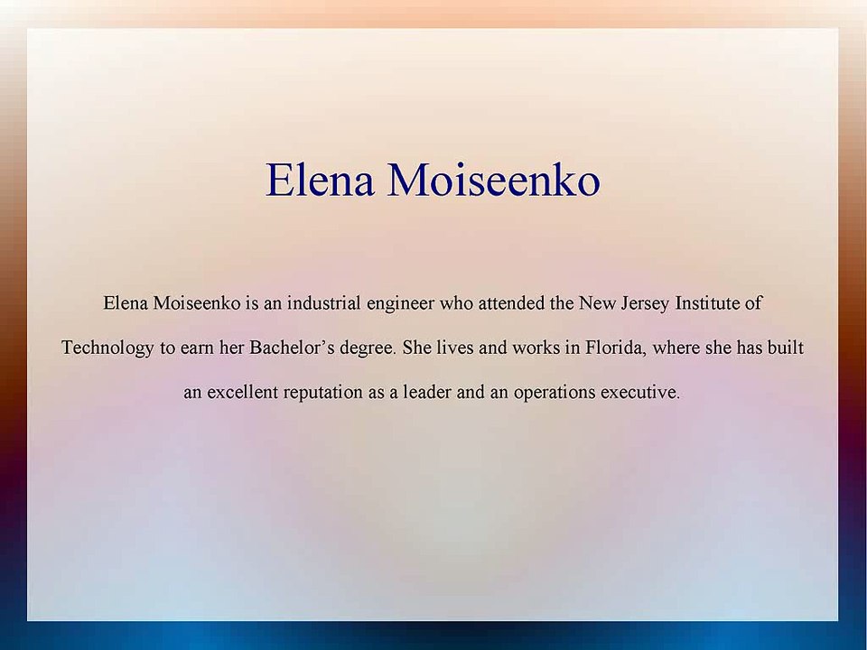 Elena Moiseenko - Do You Have What It Takes to Lead