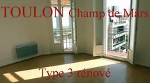 Vente Bel appartement renove T3 Toulon Champs de Mars - Dans une jolie copropriete