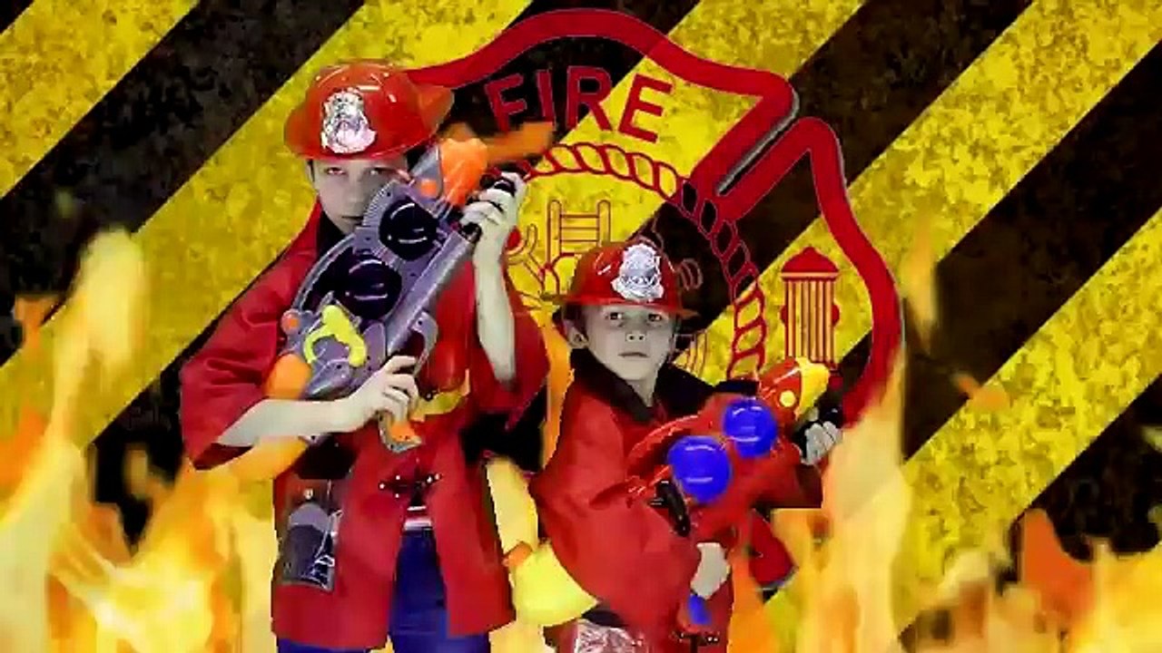 Little Heroes Fireman to the rescue ! Fire Truck Cartoon | Fire Truck Kids | Video for Kids