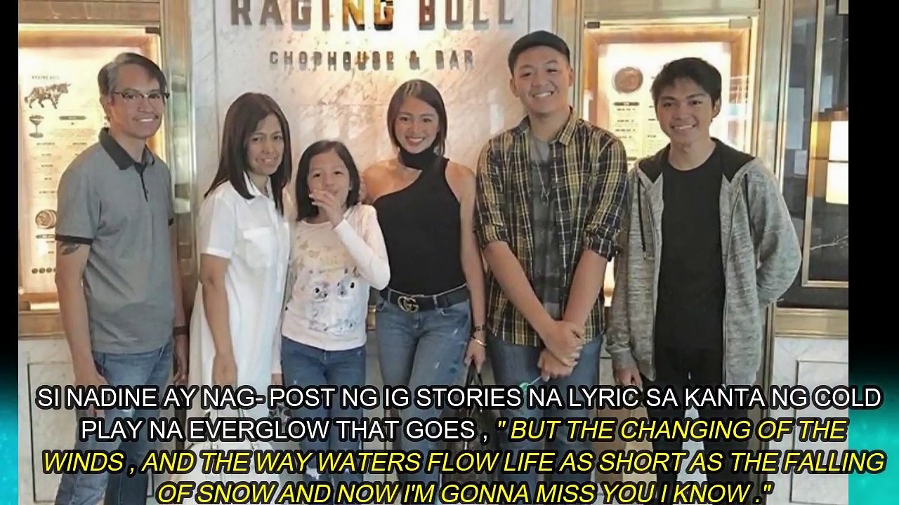 NADINE LUSTRE , HINIMATAY sa Burol ng KAPATID  !