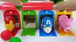 Tayo Bus Garage Superhero Surprise Eggs & Pig Play-Doh Learn Colors Finger Family Nursery Rhymes
