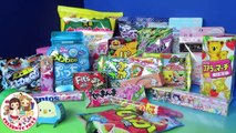 Japanese Candy Candysan Discovery Pack Review Degustation Mario Pokemon Cinderella Cookies & Snacks