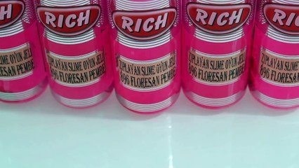 2 Malzeme ile Dev Floresan Pofuduk Slime - Slime Test - Bidünya Oyuncak