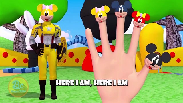 Collection The Super Heroes Mickey Mouse | Nursery Rhymes | 3D Animation In HD From Binggo Channel