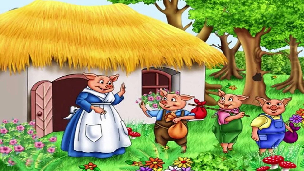 Os Três Porquinhos e o Lobo Mau - Disney vs Tia Tina