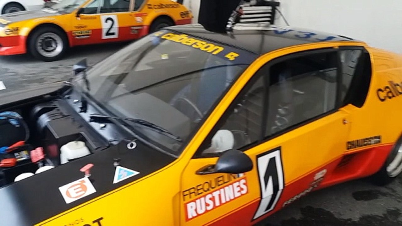 Alpine A310-V6 à Lohéac 2017