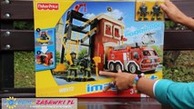 Rescue Fire Truck & Tower / Remiza Strażacka - Imaginext - Fisher Price - W8572 - Recenzja