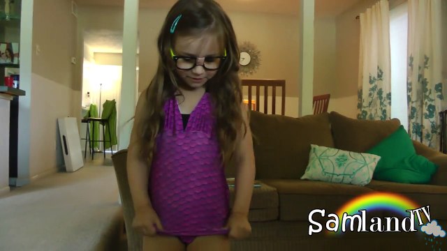 Sammi Becomes a Mermaid | FIN FUN Mermaid Tail UNBOXING + Review + Tips + Swimming in the pool!