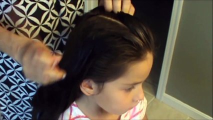 Peinados Infantiles en forma de Corazon, pajecita, Trenzas, quinceañera, tutorial, novias, prom.