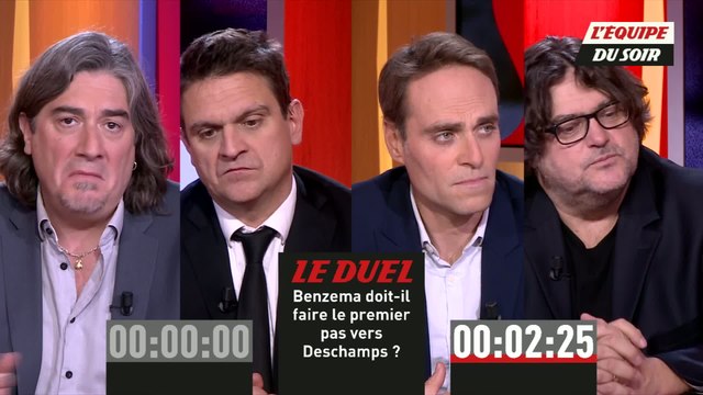 Foot - EDS - Extrait : Benzéma doit-il faire le premier pas vers Deschamps ?