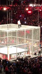 WWE Star Shane McMahon Jumps Off Cage