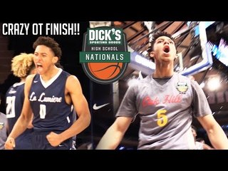 2016 Dick's National High School Championship Highlights | Oak Hill VS La Lumiere Crazy OT Finish!!