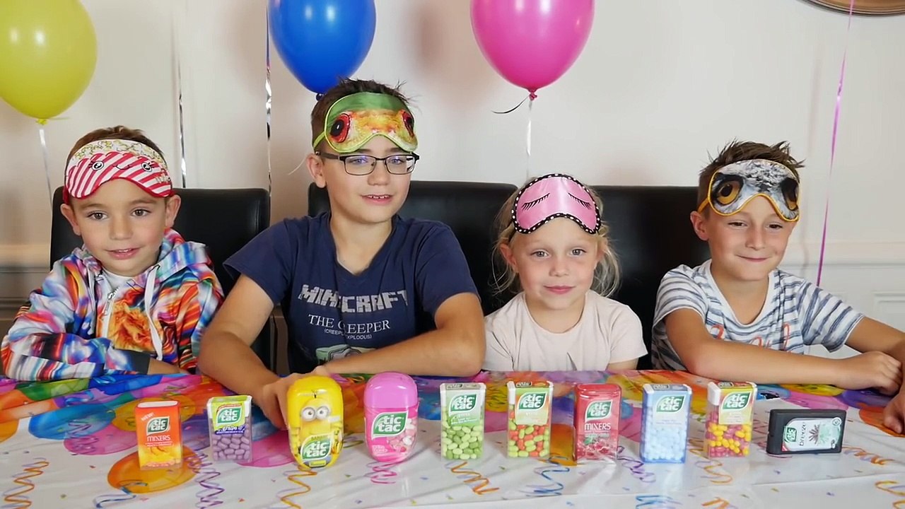 CHALLENGE TIC TAC | Swan & Néo VS Louane & Mathys de Latelier de Roxane