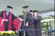 U.S. Marine Surprises His Sister During College Graduation Ceremony
