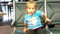 Little Girl Welcomes Home Soldier Dad at Airport