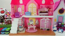 아기인형과 리틀미미 하우스 뽀로로 이층집 장난감 놀이 - 토이몽