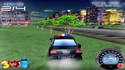 Juego Carros de Policia para Niños - Carrera de Auto Patrulla