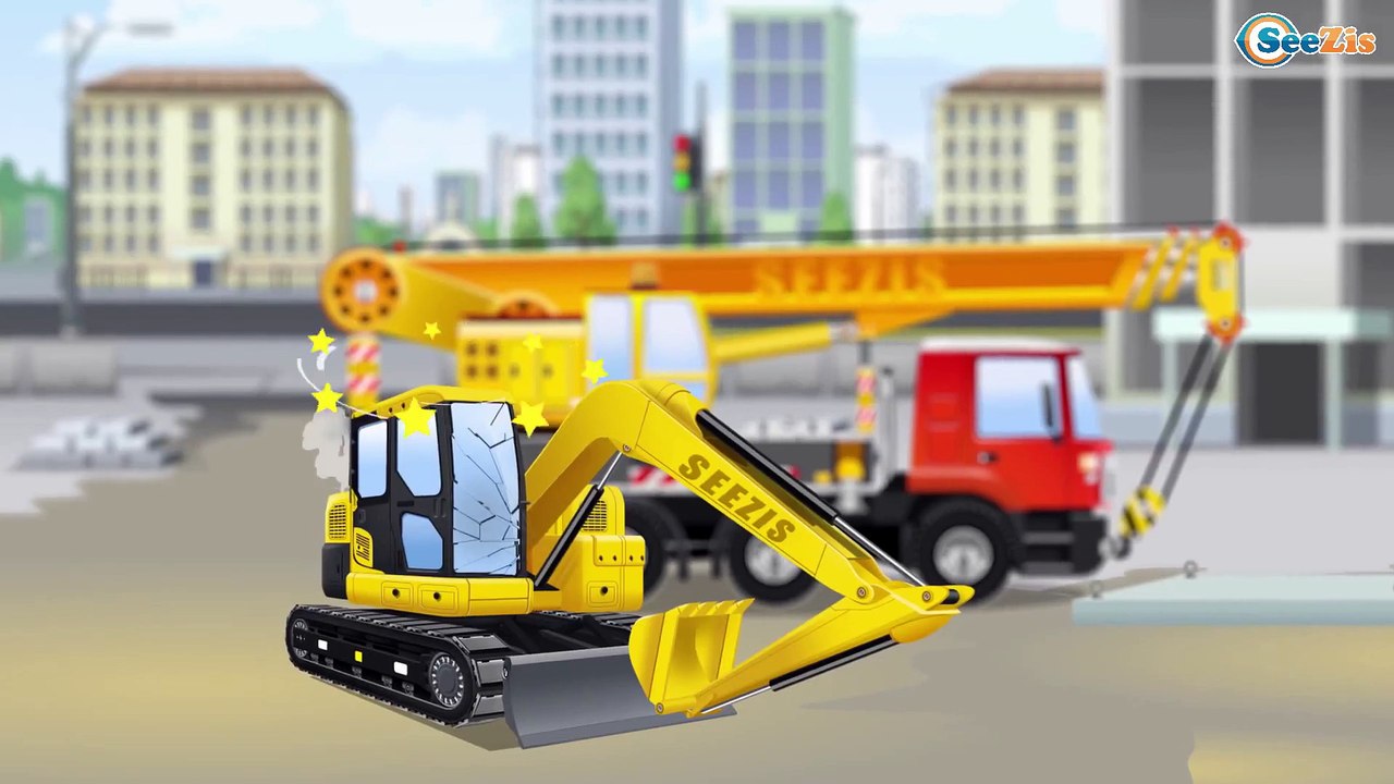 Le Gros Tracteur et Pelleteuse - Projet secret: SUPER VOITURE - COMPILATION 20 min. Vidéos éducative