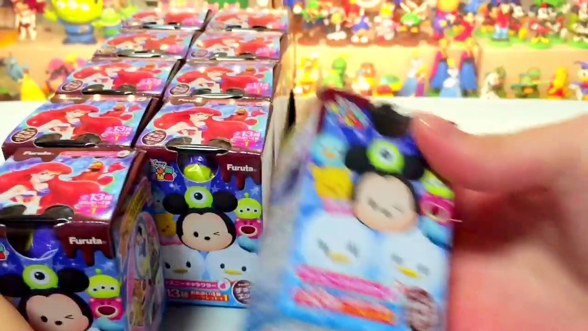 箱買い ツムツム チョコエッグ ディズニーキャラクター6 1box 開封動画 Disney Tsum Tsum Surprise Eggs Choco Egg Video Dailymotion