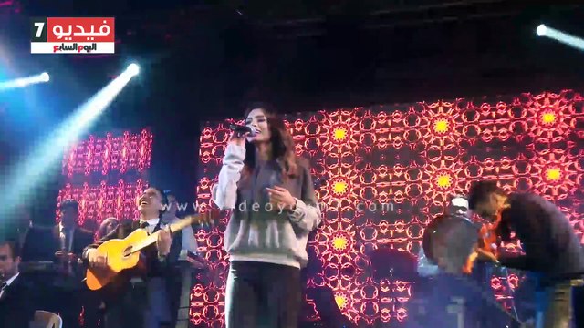 كارمن سليمان تغنى صابرة لايف