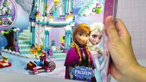 Frozen LEGO Disney Princess Elsas Sparkling Ice Castle 41062 new Build Review - Kids Toys