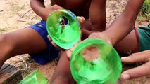 Amazing Plastic Pipes Fish Trap - Three Boys Catch Fish Using Plastic Pipes Fish Trap
