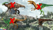 Wrong Heads Dinosaurs! Match Up Game Ceratosaurus Scelidosaurus Spinosaurus Tyrannosaurus Crying Rex