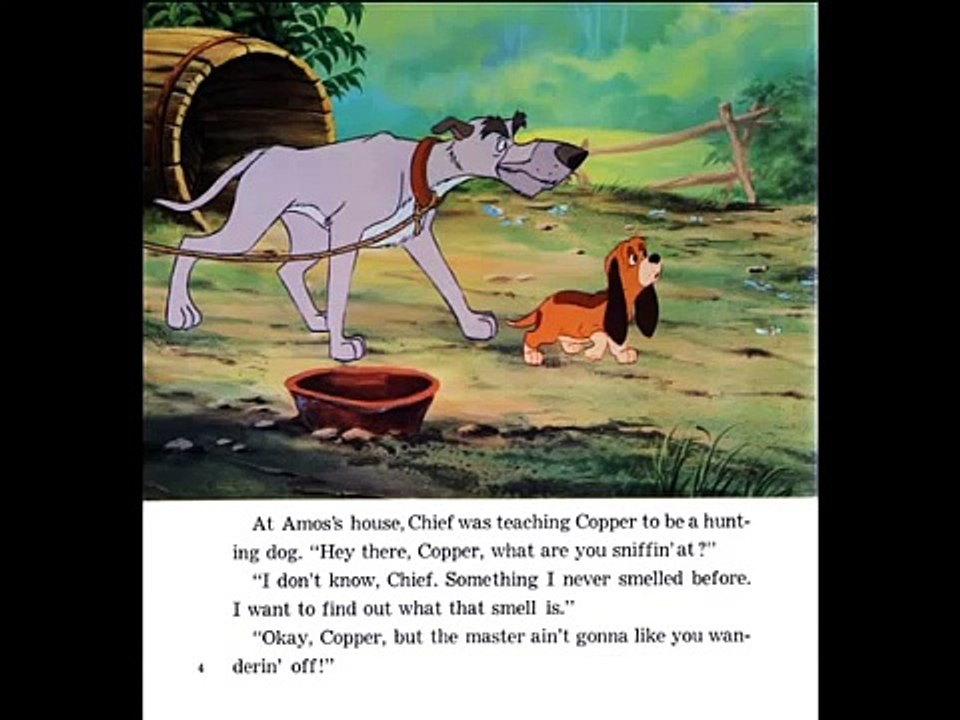 The Fox & The Hound - Disney Story
