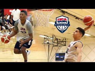 USA Men's Junior Team Camp Mixtape | Best HS Players Show Out!