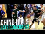Chino Hills Late Comeback With Melo Fouled Out! | Chino Hills VS Clark Full Highlights