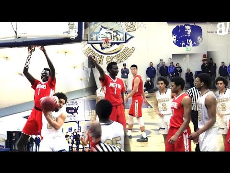 Bol Bol Tells Opponent To Look at SCOREBOARD | Mater Dei VS St John Bosco BEST HIGHLIGHTS