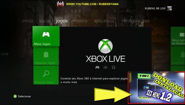 COMO INSTALAR UMA FREESTYLE NO XBOX 360 RGH - USB