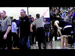 Playoff Game Ends in CHAOS! Coach EJECTED & "Chris Webber" Moment Foothills Christian v St Augustine