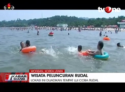 Uniknya Wisata Peluncuran Rudal Korea Utara