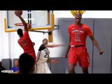 Shareef O'Neal GOES WAAAY UP & SHUTS DOWN THE GYM! THROW IN POSTER TO TWO HAND FACIAL!!!