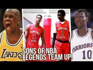 Shareef O'Neal & Bol Bol On SAME TEAM!! Son's of NBA LEGENDS Team Up to DOMINATE!