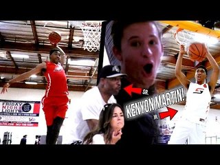 Kenyon Martin Jr. DOMINATING in Front Of His Dad! Cal Supreme 16s AAU WEEK 2 BEST HIGHLIGHTS