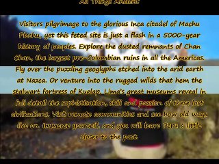 Experience the Beautiful Peru On Your Next Travel Adventure