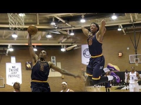 Nick Young & ANGRY Demar Derozan SHOW OUT at Drew League! CHALLENGED By USC Star Player!