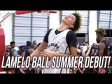 LaMelo Ball Triple Double (7 THREES) - Summer AAU Debut FULL HIGHLIGHTS (36 Pts/14 ast/10 reb)